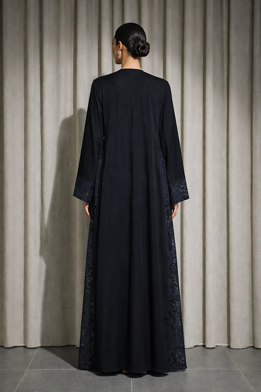 Abaya Dubai Luxe Noir brodée