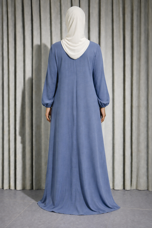 Robe Longue bleu jeans