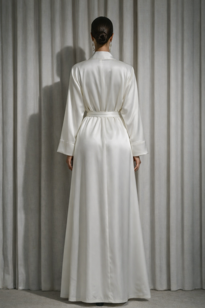 Kimono abaya blanc – photo 11