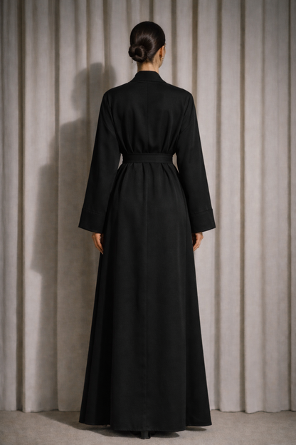 Kimono abaya noir – photo 10
