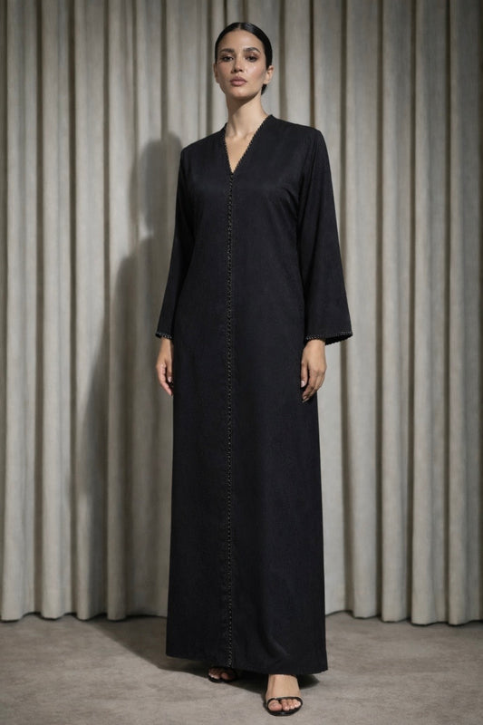 Abaya Dubai Luxe Noir
