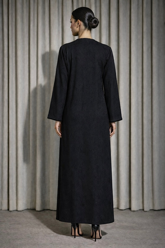 Abaya Dubai Luxe Noir