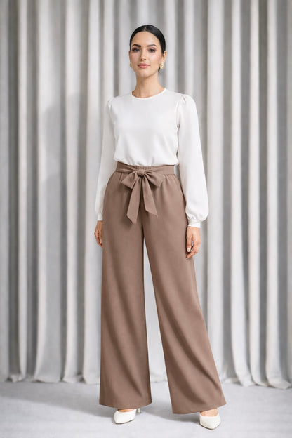 Pantalon fluide – vue de dos