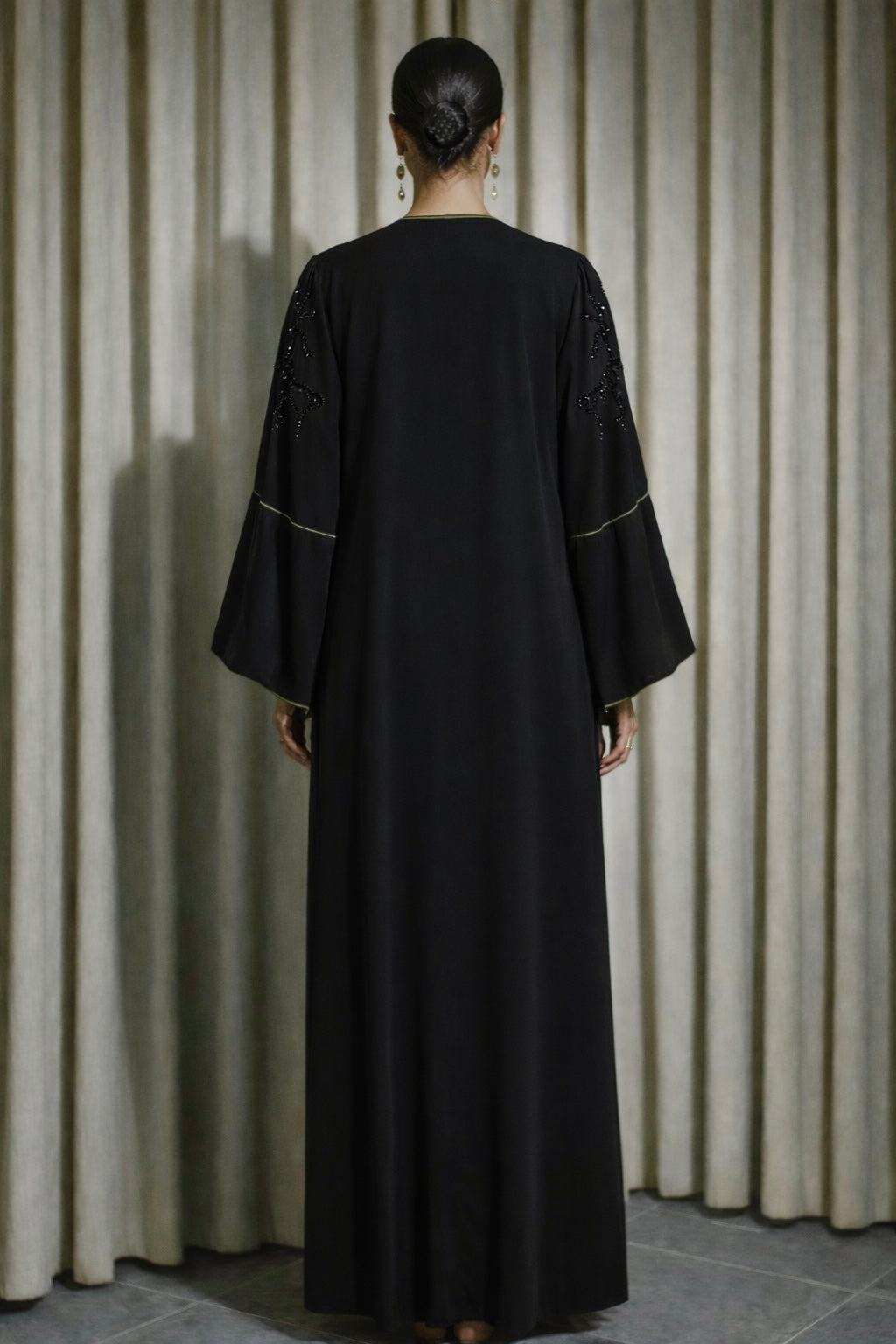 Abaya Dubai Luxe Noir