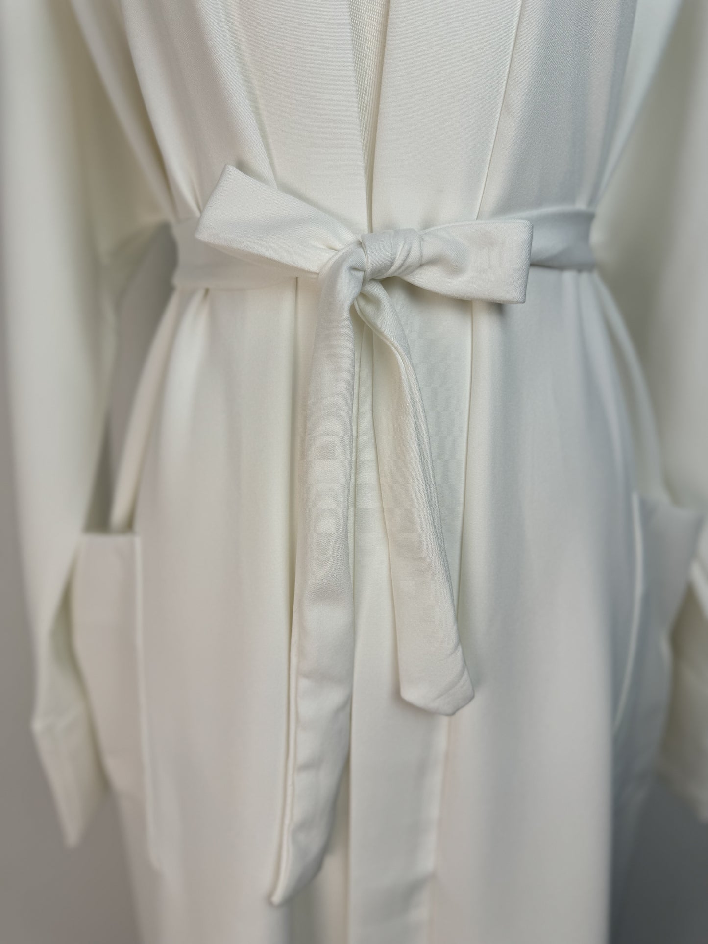 Kimono abaya blanc – photo 6