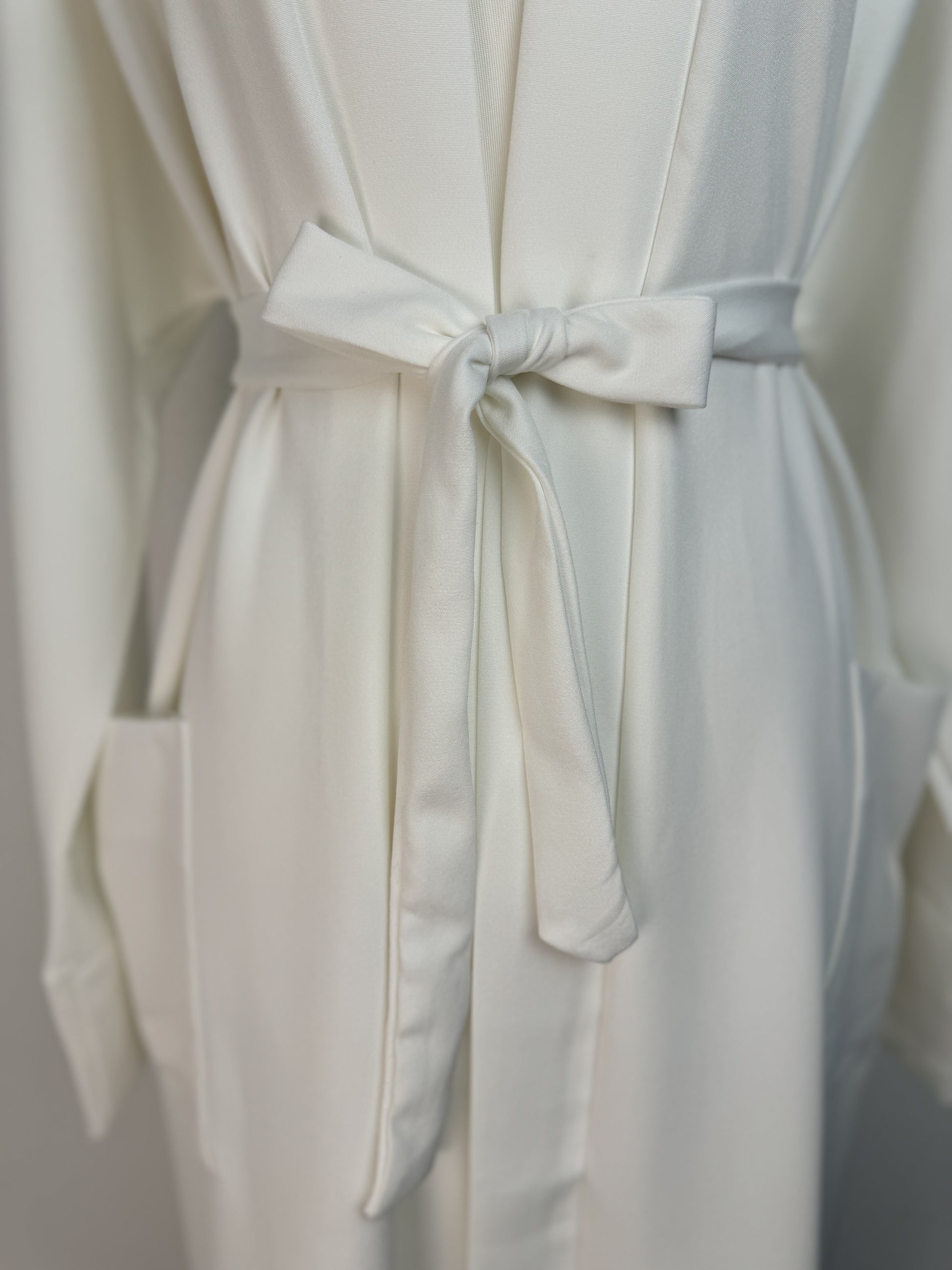 Kimono abaya blanc – photo 6