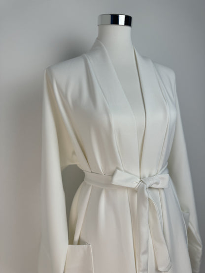 Kimono abaya blanc – photo 5