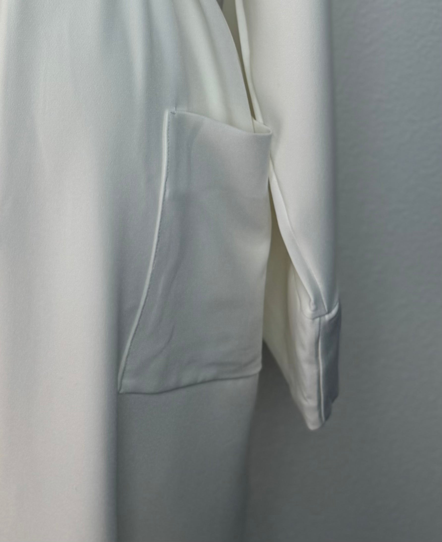 Kimono abaya blanc – photo 7
