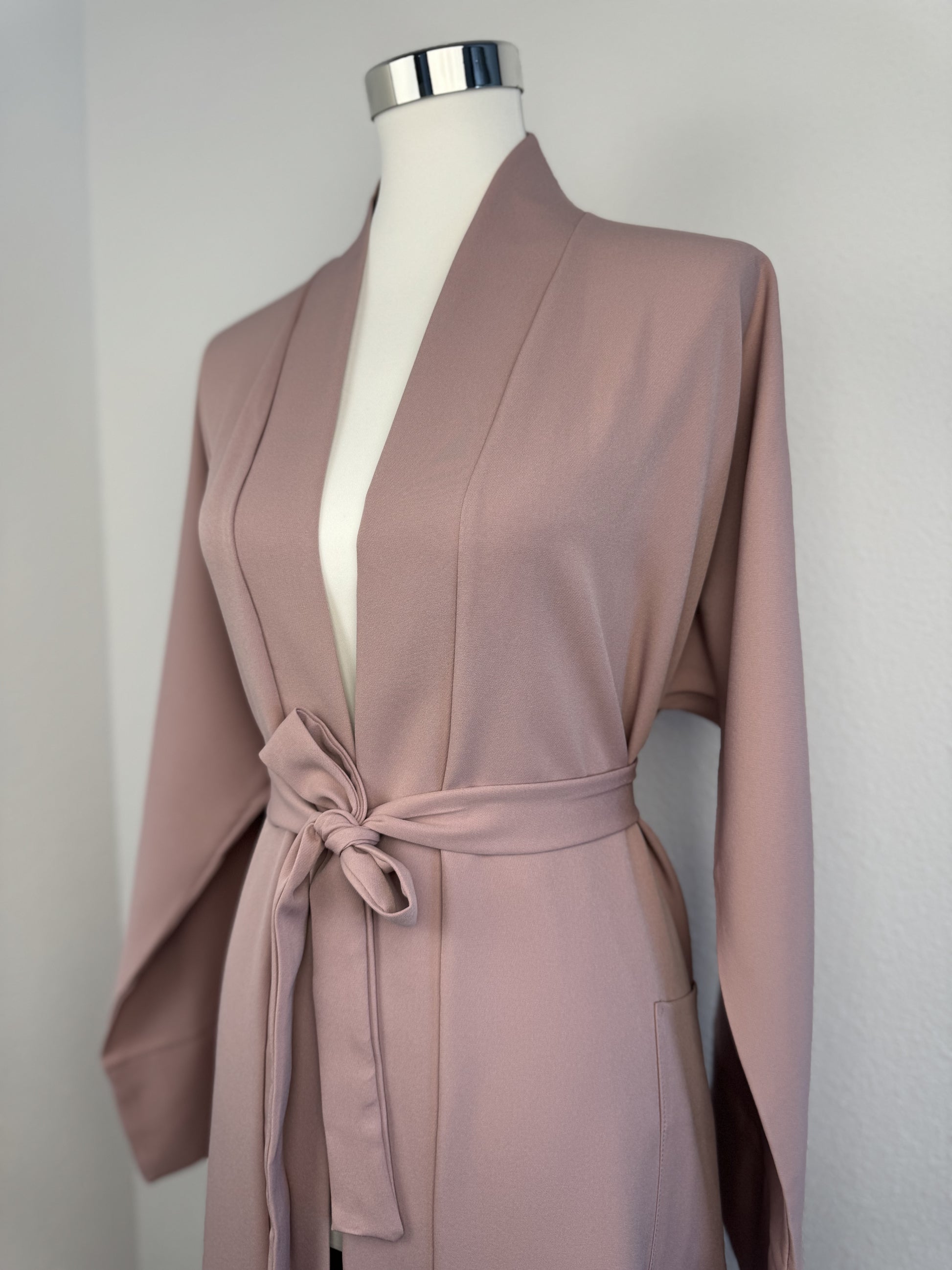 Kimono abaya rose – photo 6