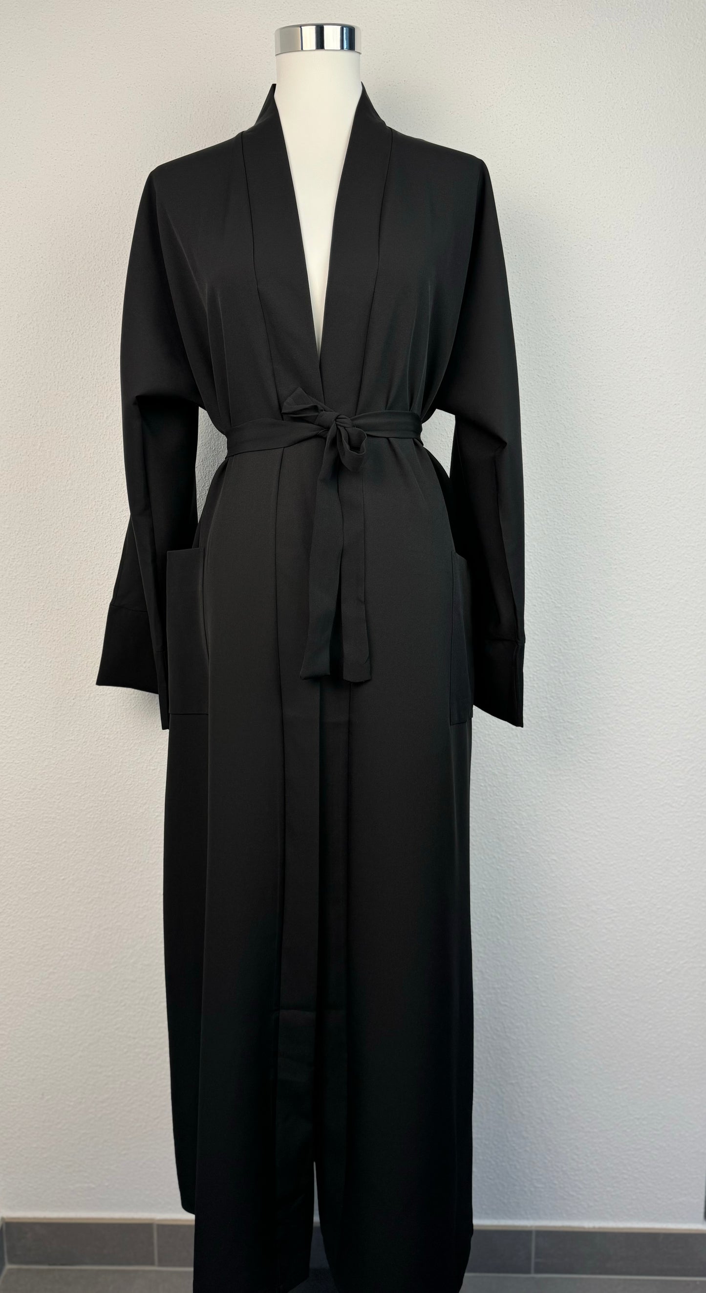 Kimono abaya noir – photo 7