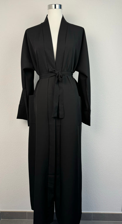 Kimono abaya noir – photo 7