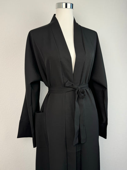 Kimono abaya noir – photo 5