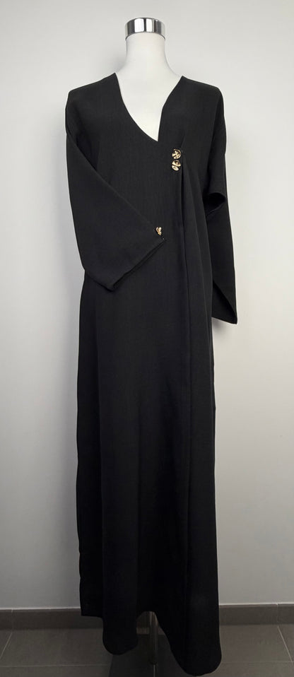 Abaya Dubai Luxe Asymétrique – photo 6
