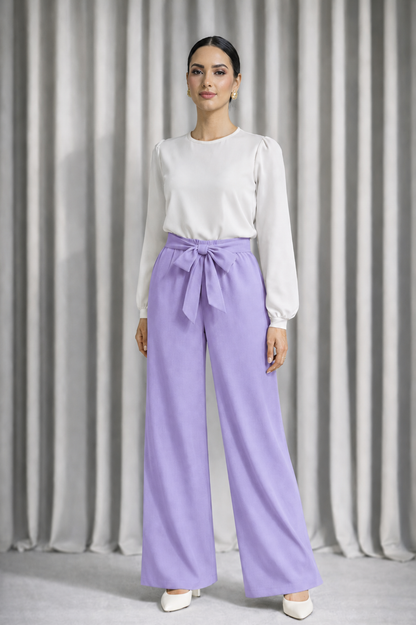 Pantalon fluide Vert irlandais